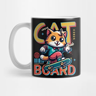 Urban Cat Skater Mug